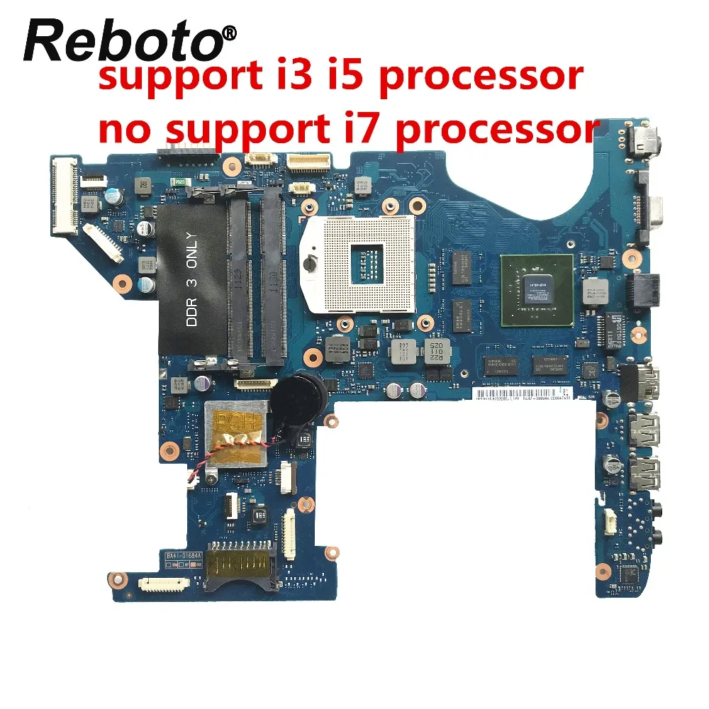 Reboto For Samsung RC730 Laptop Motherboard BA92-08894A BA92-08894B BA41-01684A GT 540M 1GB GPU MB 100% Tested Fast Ship
Reboto For Samsung RC730 Laptop Motherboard BA92-08894A BA92-08894B BA41-01684A GT 540M 1GB GPU MB 100% Tested Fast Ship