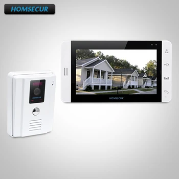 HOMSECUR 7" Wired Video&Audio Home Intercom+LCD Color Screen for Home Security 1C1M:TC011-W Camera(White)+TM703-W Monitor(White)
HOMSECUR 7" Wired Video&Audio Home Intercom+LCD Color Screen for Home Security 1C1M:TC011-W Camera(White)+TM703-W Monitor(White)