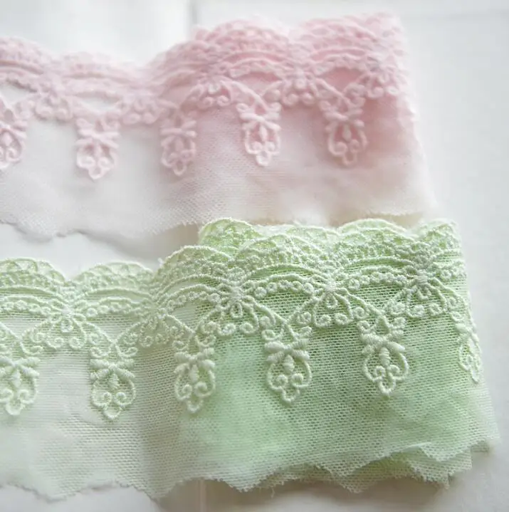 3 Meters Lace Fabric Lace Mint Green Pink Sweet Cotton Lace Trim DIY Craft Materials Clothing Accessories Lace Embroidery
3 Meters Lace Fabric Lace Mint Green Pink Sweet Cotton Lace Trim DIY Craft Materials Clothing Accessories Lace Embroidery