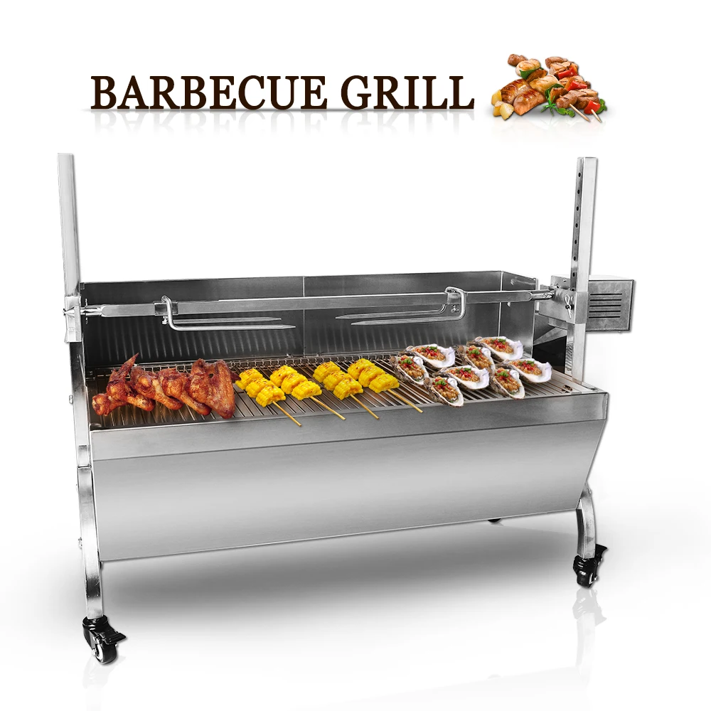 BBQ Grill Manual/Electril Smokeless Mobile Outdoor Carbon Courtyard Barbecue Pits Stainless Steel BBQ Grill Outdoor
BBQ Grill Manual/Electril Smokeless Mobile Outdoor Carbon Courtyard Barbecue Pits Stainless Steel BBQ Grill Outdoor