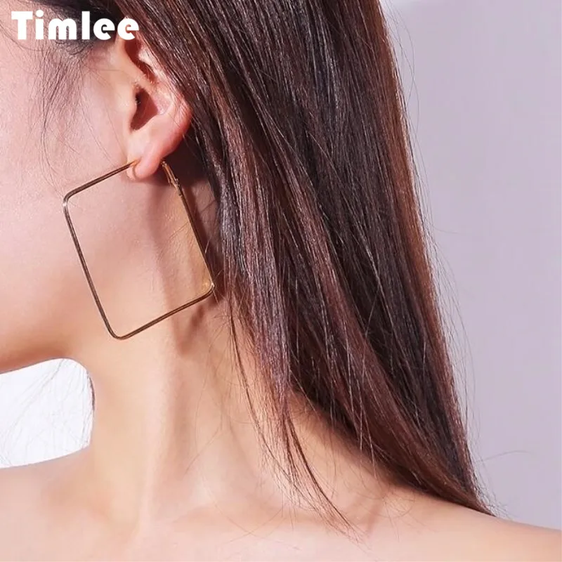 Timlee E192 Exaggeration Geometry Square Ho Earring Ellipse Temperament Alloy Drop Earrings Fashion Accessories wholesale
Timlee E192 Exaggeration Geometry Square Ho Earring Ellipse Temperament Alloy Drop Earrings Fashion Accessories wholesale