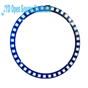 40bit WS2812B 5050 RGB LED lights built-in full-color circular drive Development Board
40bit WS2812B 5050 RGB LED lights built-in full-color circular drive Development Board