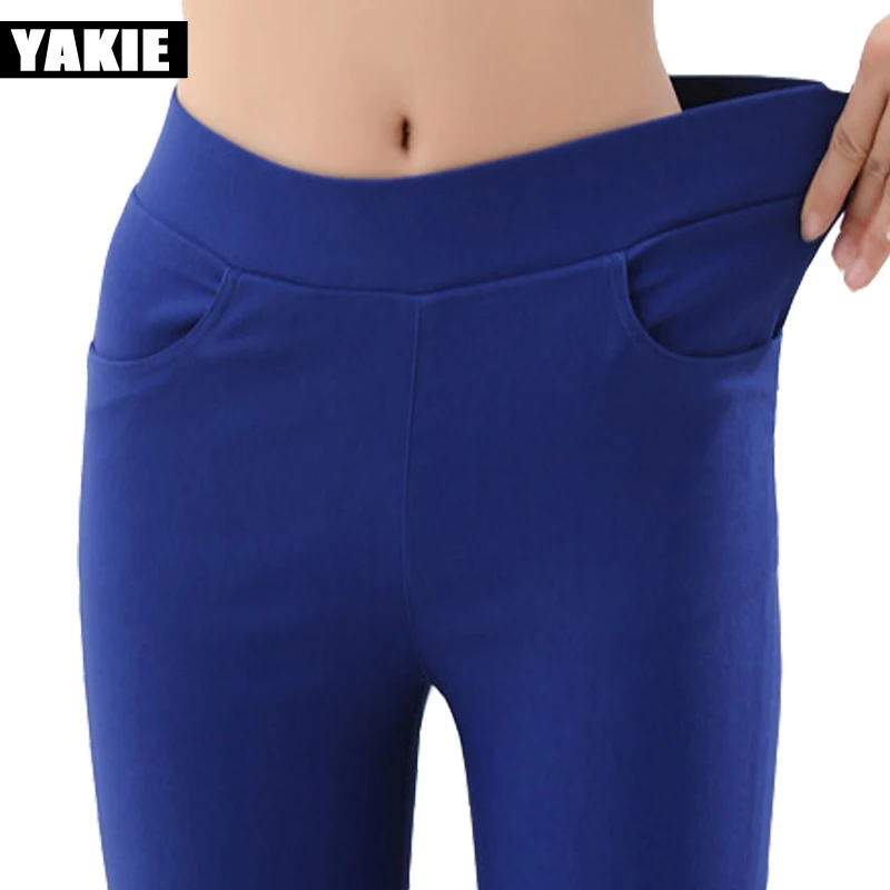 Women High Waist Pants Plus Size S-3XL Elastic Work OL Pants 2017 Spring summer Skinny Pencil Pants Fashion Ladies Long Trousers
Women High Waist Pants Plus Size S-3XL Elastic Work OL Pants 2017 Spring summer Skinny Pencil Pants Fashion Ladies Long Trousers