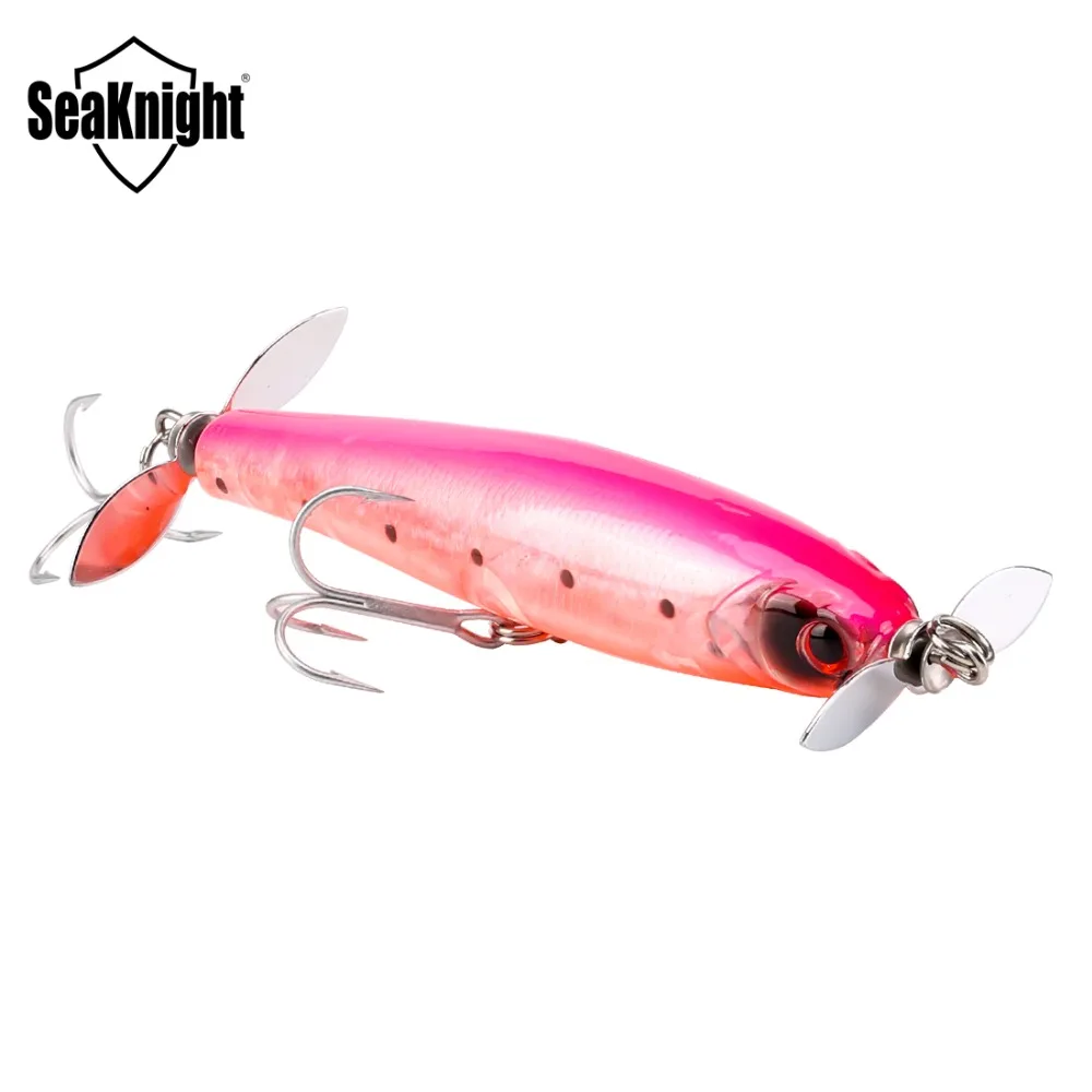 SeaKnight SK034 Pencil Fishing Lure 1PC Fishing Bait 14.5g 90mm Top Water Lure Props Propeller Wobbler VMC Hooks Fishing Tackles
SeaKnight SK034 Pencil Fishing Lure 1PC Fishing Bait 14.5g 90mm Top Water Lure Props Propeller Wobbler VMC Hooks Fishing Tackles