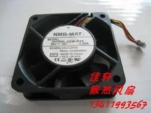 Good Quality Original NMB Cooling fan 6CM 6020 24V 0.09A 2408NL-05W-B56 Four-wire Cooling Fan 
Good Quality Original NMB Cooling fan 6CM 6020 24V 0.09A 2408NL-05W-B56 Four-wire Cooling Fan