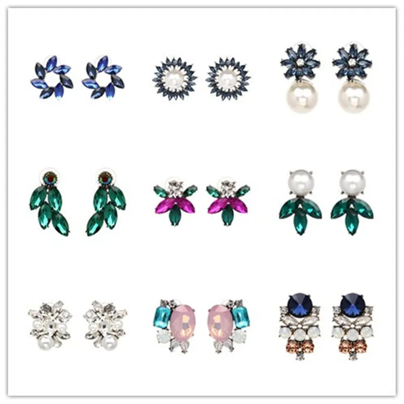 JUJIA 32 designs New Women's Fashion Multi-Color Crystal Drop Earrings For Women Statement Earrings Wedding Party GiftJewelry
JUJIA 32 designs New Women's Fashion Multi-Color Crystal Drop Earrings For Women Statement Earrings Wedding Party GiftJewelry