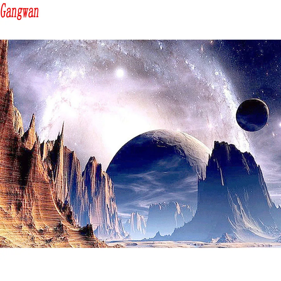 5D DIY Diamond embroidery Space planet view Full Round square drill Diamond Painting Cross Stitch Rhinestone Mosaic decoration
5D DIY Diamond embroidery Space planet view Full Round square drill Diamond Painting Cross Stitch Rhinestone Mosaic decoration