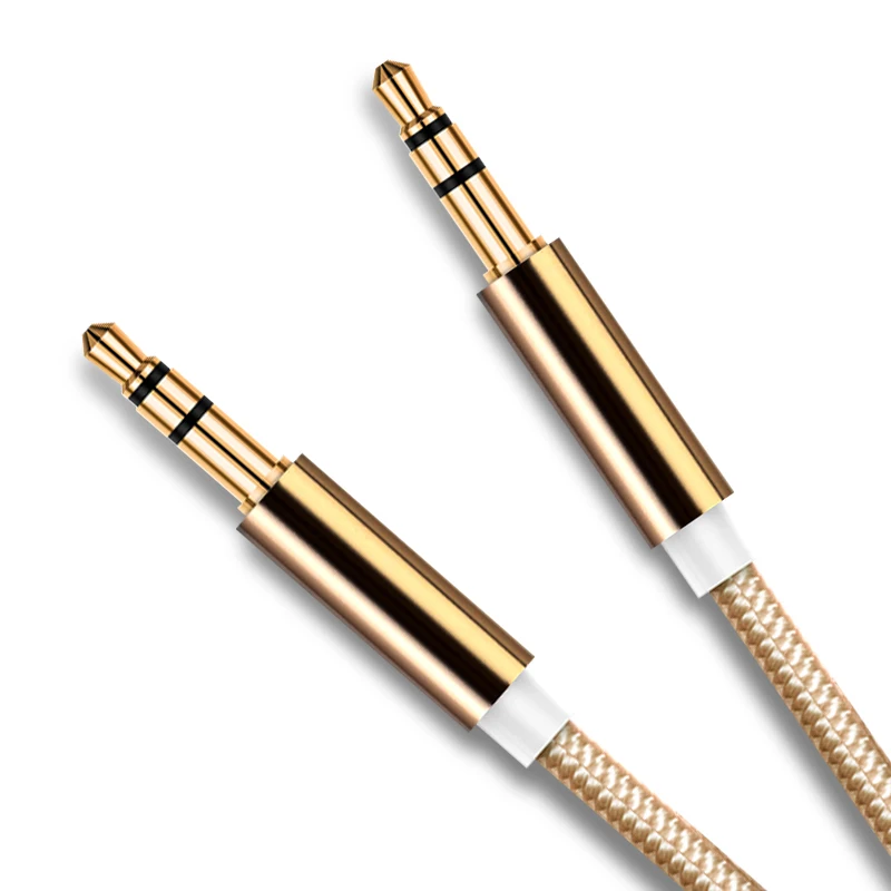 3.5mm audio cable 1 meter nylon male to male jack 3.5 mm aux cable for iPhone car headphone beats speaker aux cord MP3/4
3.5mm audio cable 1 meter nylon male to male jack 3.5 mm aux cable for iPhone car headphone beats speaker aux cord MP3/4