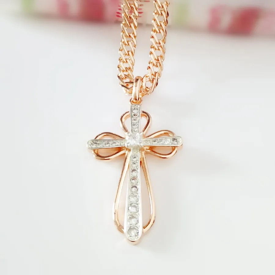 New Pendant Classic Pendant Men And Women Jewelry Unisex Charm Necklace 585 Rose Gold Color Russian Orthodox Pendant
New Pendant Classic Pendant Men And Women Jewelry Unisex Charm Necklace 585 Rose Gold Color Russian Orthodox Pendant