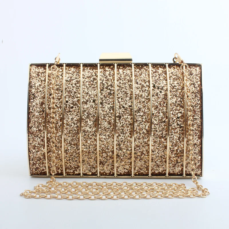 Dazzling Golden Glitter Metal Hard Case Women Evening Purse Clutch Bag Bridal Wedding Party Shoulder Handbag
Dazzling Golden Glitter Metal Hard Case Women Evening Purse Clutch Bag Bridal Wedding Party Shoulder Handbag