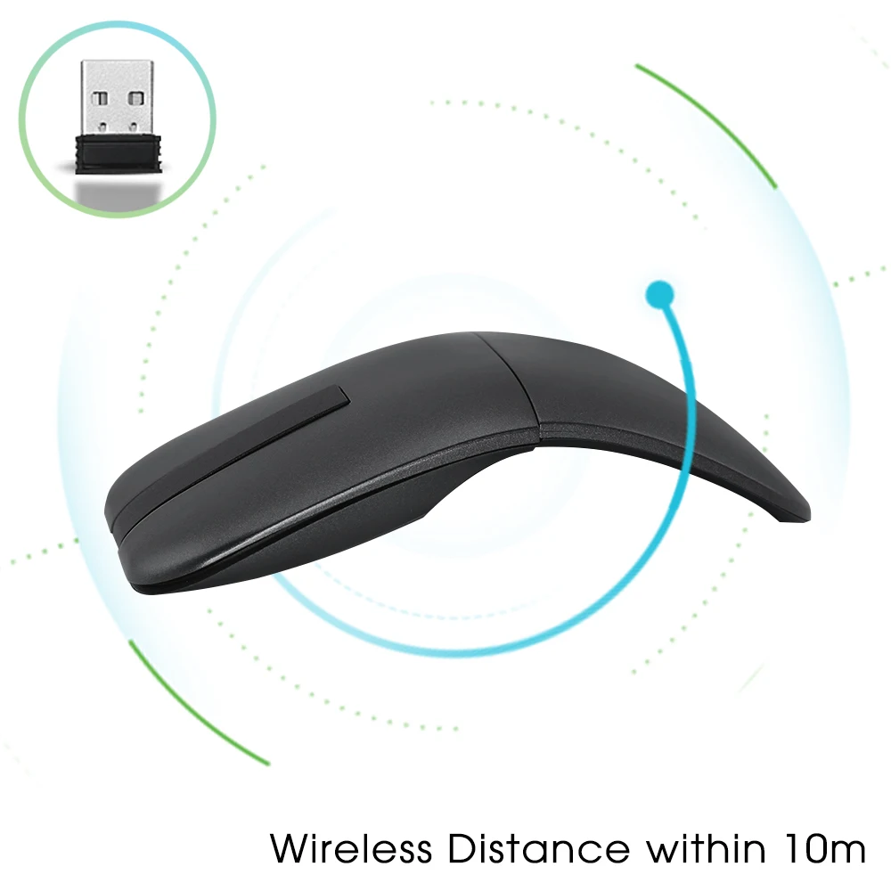 CHUYI 2.4Ghz Wireless Optical Mouse Rotatable ARC Touch Mouse USB Computer Gaming Mice For PC Gamer Laptop Desktop Macbook Pro CHUYI 2.4Ghz Wireless Optical Mouse Rotatable ARC Touch Mouse USB Computer Gaming Mice For PC Gamer Laptop Desktop Macbook Pro