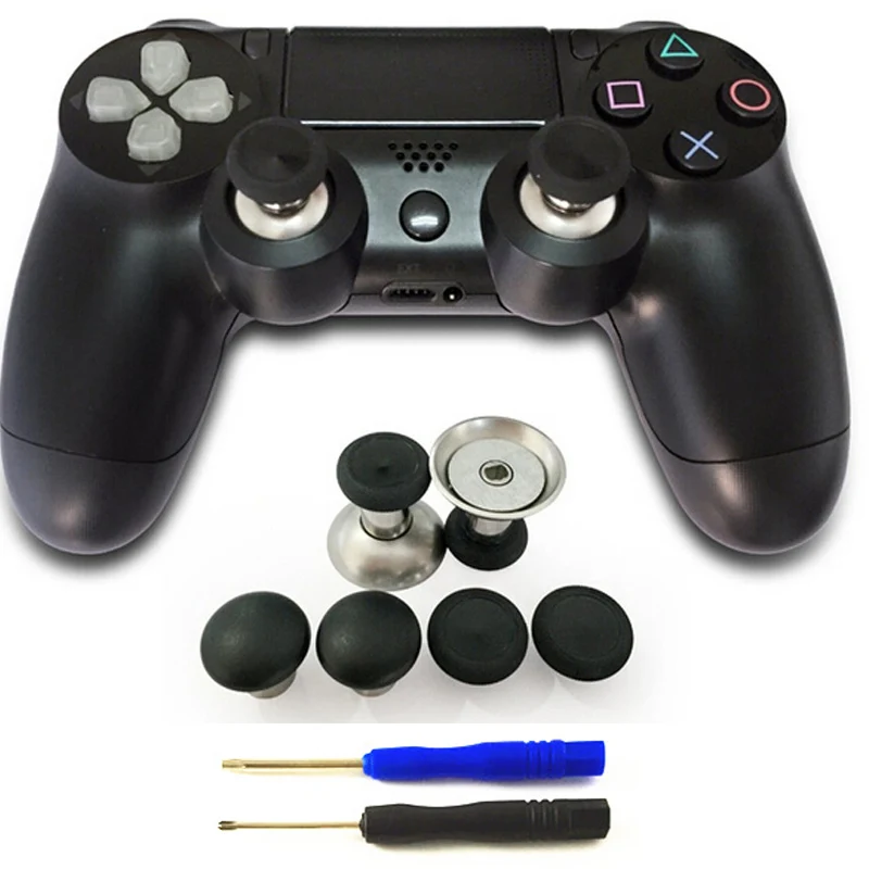 Enhanced Swap Thumbstick Joystick Thumb Stick Grips Caps Metal Magnetic Stick Set for Xbox One Elite Controller For PS4 Gamepad
Enhanced Swap Thumbstick Joystick Thumb Stick Grips Caps Metal Magnetic Stick Set for Xbox One Elite Controller For PS4 Gamepad