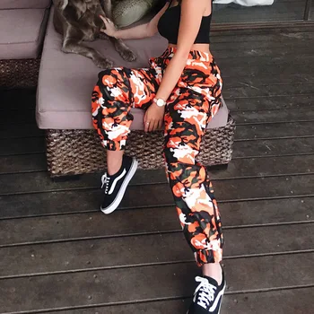 new fashion Camouflage Pants Womens Camo Cargo Sweat Pants High Waist Elastic Trousers Casual Baggy Joggers Print Pockets
new fashion Camouflage Pants Womens Camo Cargo Sweat Pants High Waist Elastic Trousers Casual Baggy Joggers Print Pockets