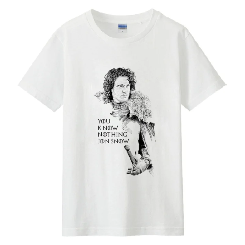 High-Q Unisex Game of Thrones Jon Snow you know nothing Cotton Casual T-Shirt Tee Game of Thrones Jon Snow T-Shirt T Shirt
High-Q Unisex Game of Thrones Jon Snow you know nothing Cotton Casual T-Shirt Tee Game of Thrones Jon Snow T-Shirt T Shirt