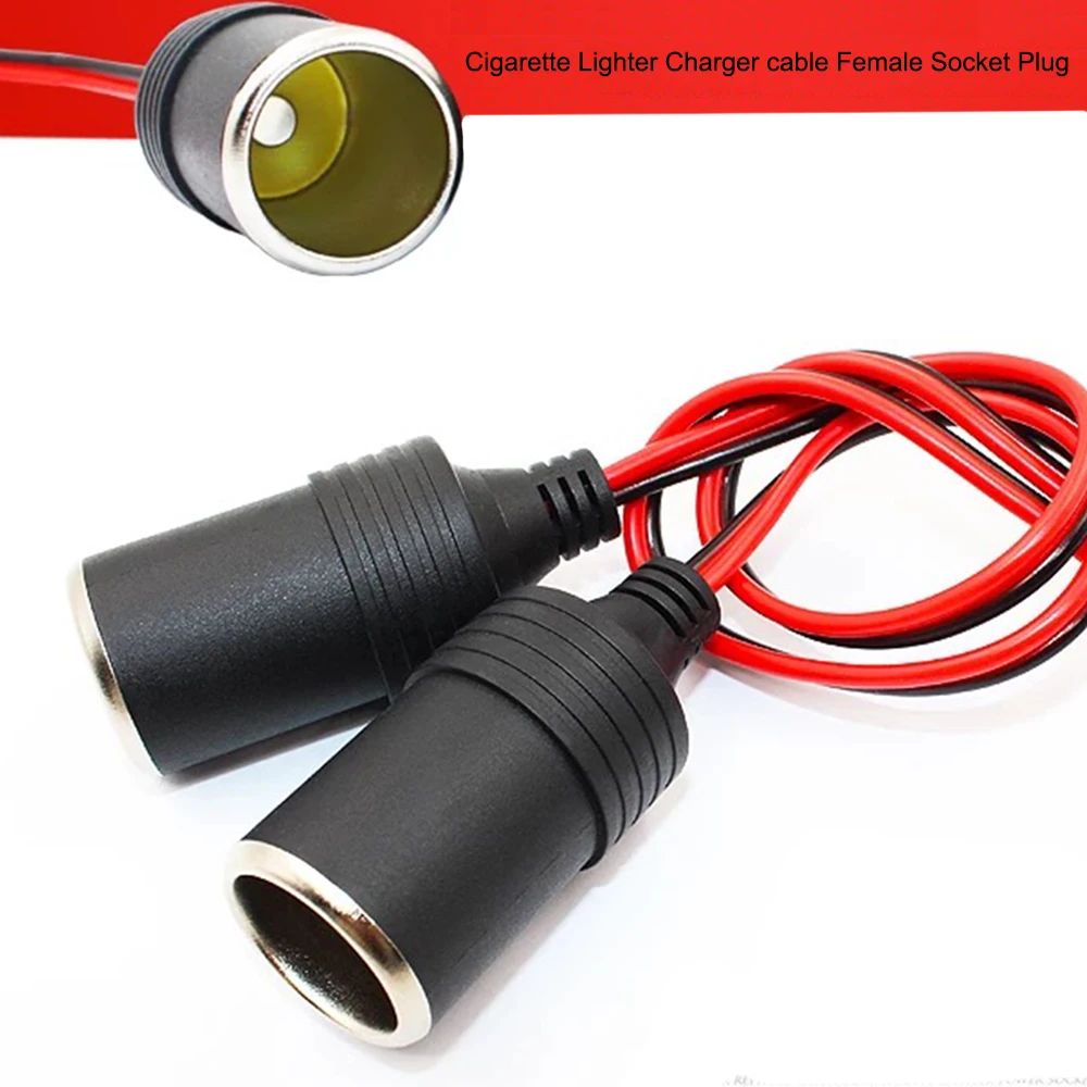 JEAZEA 1PC 12V/24V DC 15A Max.200W Car Cigarette Lighter Charger Cable Female Socket Plug Connector Adapter Car Accessories
JEAZEA 1PC 12V/24V DC 15A Max.200W Car Cigarette Lighter Charger Cable Female Socket Plug Connector Adapter Car Accessories