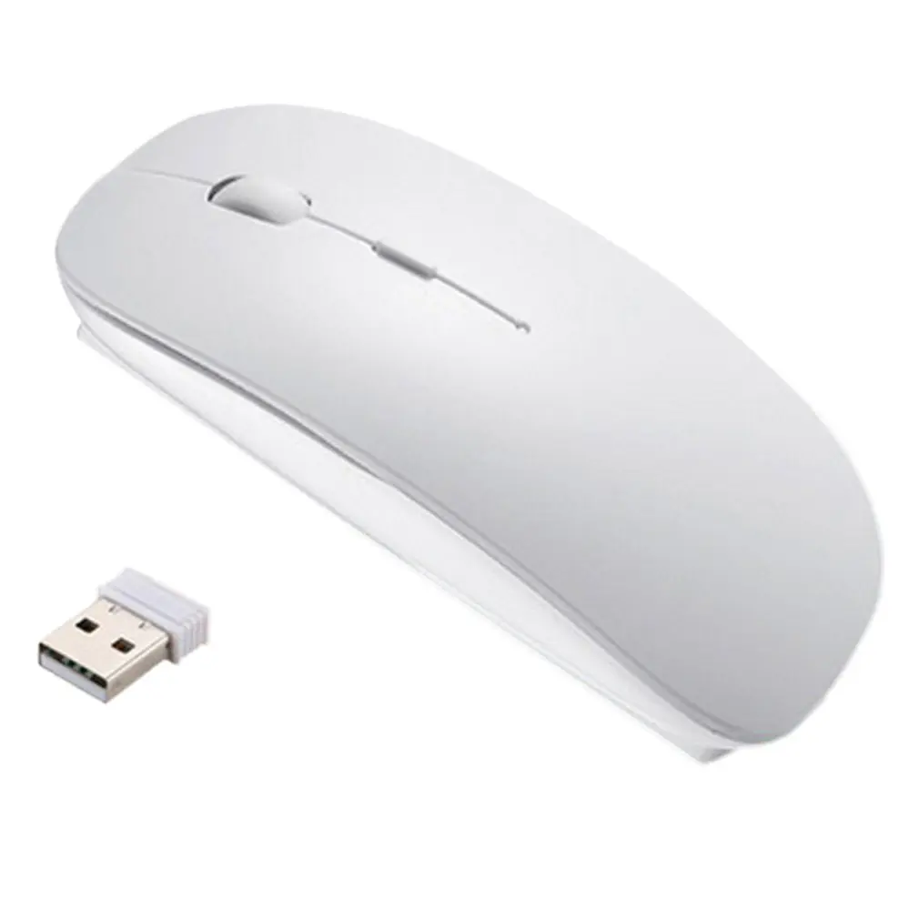 2.4GHz Computer Mouse Rechargeable Wireless Mouse Silent Mute Ultra Thin USB Optical Mice For PC Laptop
2.4GHz Computer Mouse Rechargeable Wireless Mouse Silent Mute Ultra Thin USB Optical Mice For PC Laptop