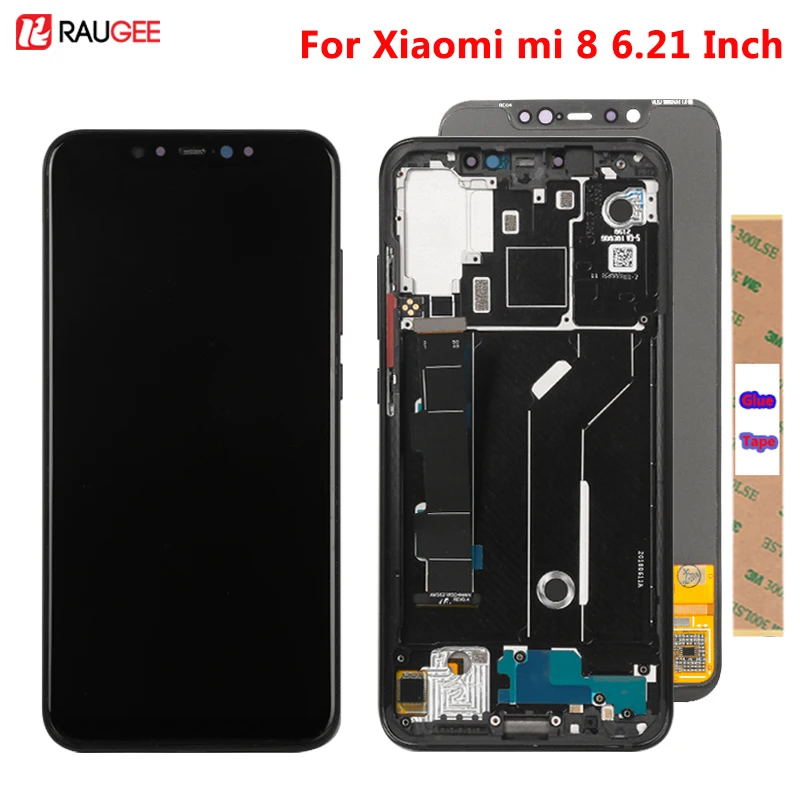 Raugee For Xiaomi Mi 8 Lcd Display Touch Screen 6.21'' Digitizer Assembly Replacement Accessory Screen For Xiaomi MI8 MI 8
Raugee For Xiaomi Mi 8 Lcd Display Touch Screen 6.21'' Digitizer Assembly Replacement Accessory Screen For Xiaomi MI8 MI 8