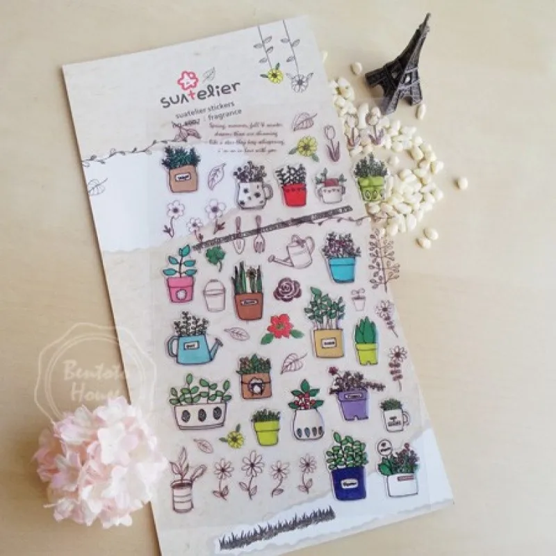 1sheet suatelier epoxy rubber stickers scrapbooking stationery clear gardening flowers and grass kawaii DIY hobby craft
1sheet suatelier epoxy rubber stickers scrapbooking stationery clear gardening flowers and grass kawaii DIY hobby craft