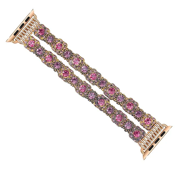 Luxury Jewelry Watch band FOR apple watch strap women's watch bracelet (14)