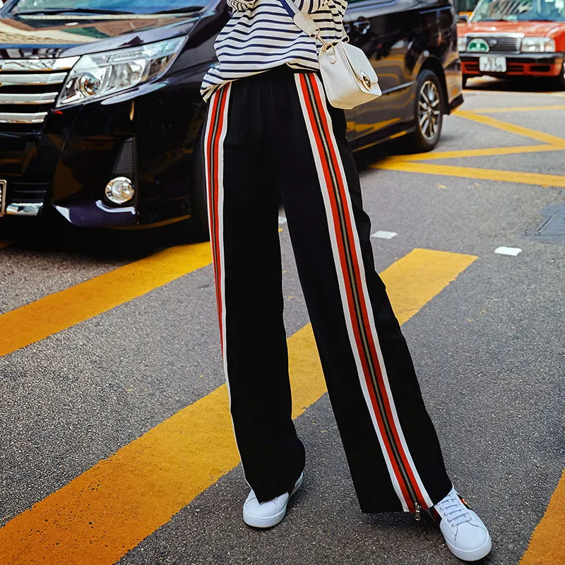 TREND-Setter 2018 Spring Harakuju Zipper Ribbon Pants For Women Summer Casual Loose Elastic Waist Trousers Women
TREND-Setter 2018 Spring Harakuju Zipper Ribbon Pants For Women Summer Casual Loose Elastic Waist Trousers Women