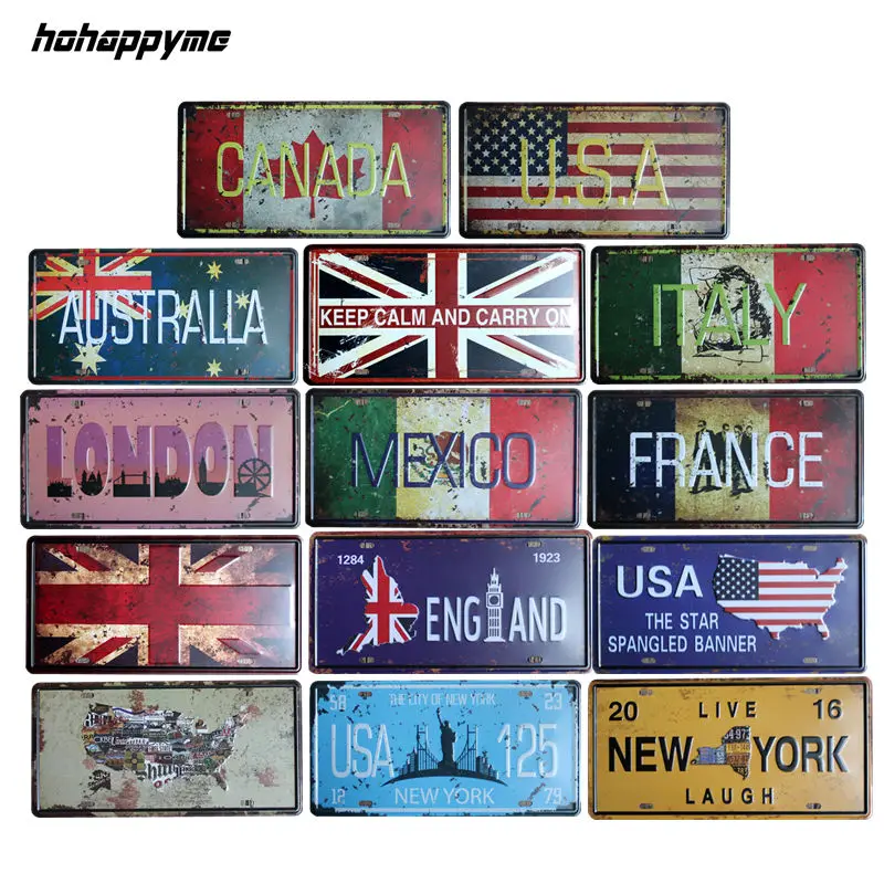 USA United Kingdom Mexico Flag Metal Tin Sign Coffee Pub Club Gallery Poster Tips Vintage Plaque Wall Cafe Decor Plate 15*30CM
USA United Kingdom Mexico Flag Metal Tin Sign Coffee Pub Club Gallery Poster Tips Vintage Plaque Wall Cafe Decor Plate 15*30CM