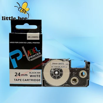 5Pcs High-quality compatible XR-24WE1 24mm Black on White label tapes for EZ series label maker
5Pcs High-quality compatible XR-24WE1 24mm Black on White label tapes for EZ series label maker