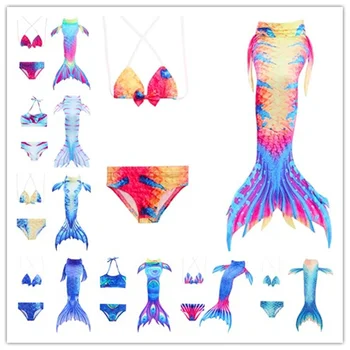 3Pcs Girls Swimming Mermaid TailsCostume Children Kids Swimsuit Ariel Swimmable Mermaid Tail for Swimming Bikini Dress Cosplay
3Pcs Girls Swimming Mermaid TailsCostume Children Kids Swimsuit Ariel Swimmable Mermaid Tail for Swimming Bikini Dress Cosplay