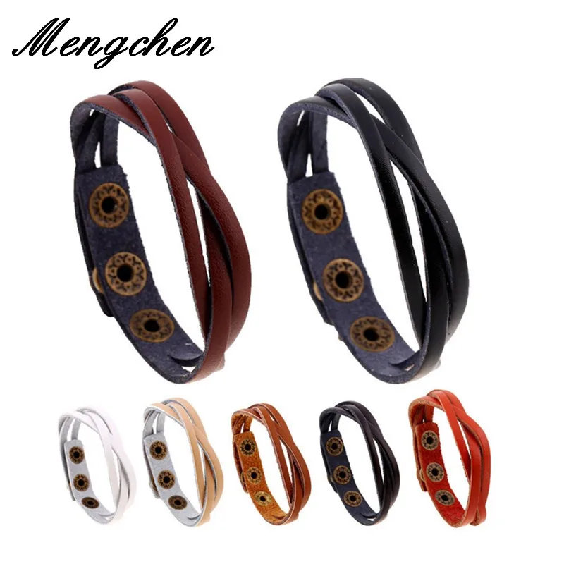 New Arrival Fashion Leather Wrap Braided Rope Wristband Bracelet Multicolor Optional Braid Leather Bracelet Vintage Bracelet
New Arrival Fashion Leather Wrap Braided Rope Wristband Bracelet Multicolor Optional Braid Leather Bracelet Vintage Bracelet