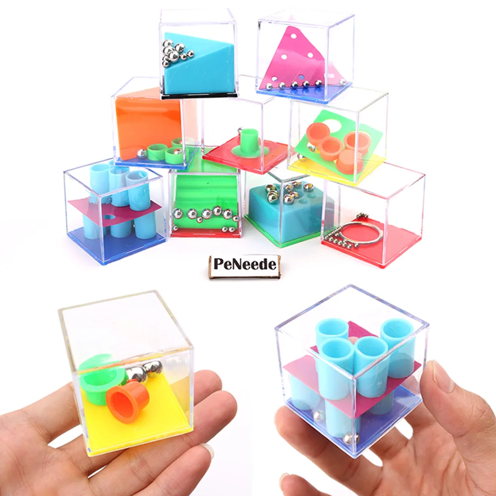6pcs Puzzle Small Gadget EDC Hand Fidget Balance Game Box Fiddle Cube Time Killing Anti Stress Toy For ADHD/Anxiety/Autism
6pcs Puzzle Small Gadget EDC Hand Fidget Balance Game Box Fiddle Cube Time Killing Anti Stress Toy For ADHD/Anxiety/Autism