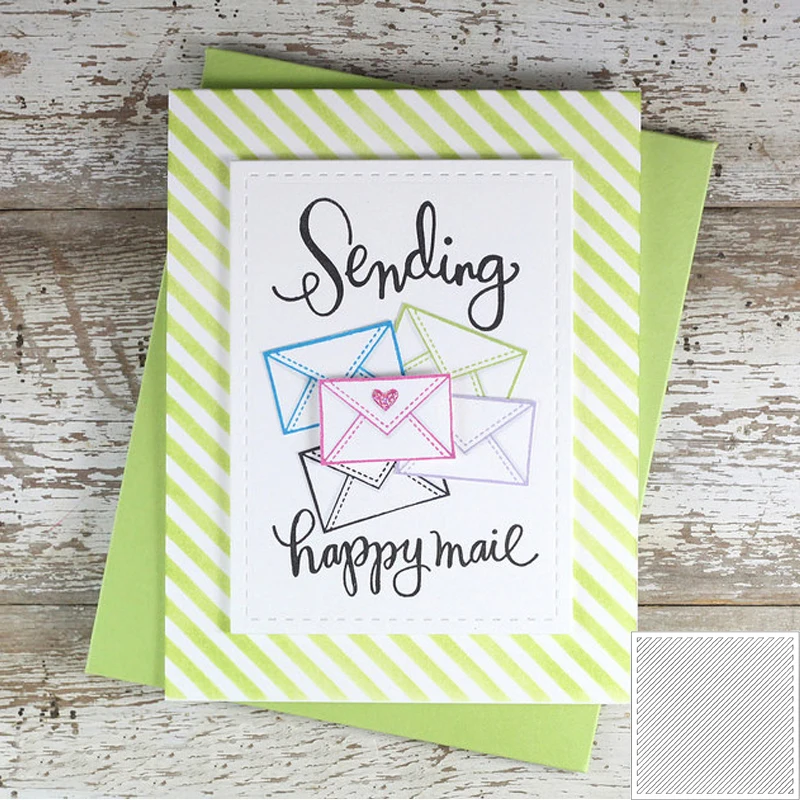 Oblique Stripe Stencil for DIY Scrapbooking New 2019 DIY Paper Cards Making Craft Plastic Templates Decoration Embellishment
Oblique Stripe Stencil for DIY Scrapbooking New 2019 DIY Paper Cards Making Craft Plastic Templates Decoration Embellishment