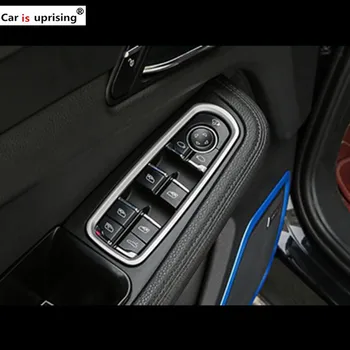 Car Styling Interior Door Window Lift Switch Panel Buttons frame decoration Cover 3D tickers for Porsche Panamera Cayenne Macan 
Car Styling Interior Door Window Lift Switch Panel Buttons frame decoration Cover 3D tickers for Porsche Panamera Cayenne Macan