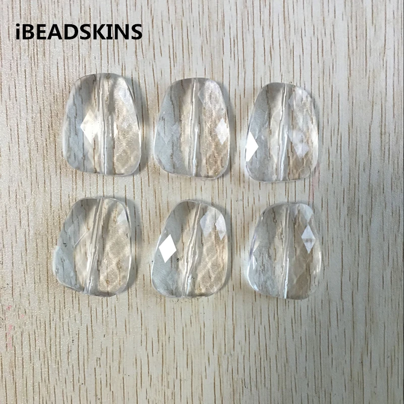 40x30mm 56pcs or so/lot Acrylic clear elliptical trapezoidal shape Faceted beads (As shown) for jewelry necklace making
40x30mm 56pcs or so/lot Acrylic clear elliptical trapezoidal shape Faceted beads (As shown) for jewelry necklace making