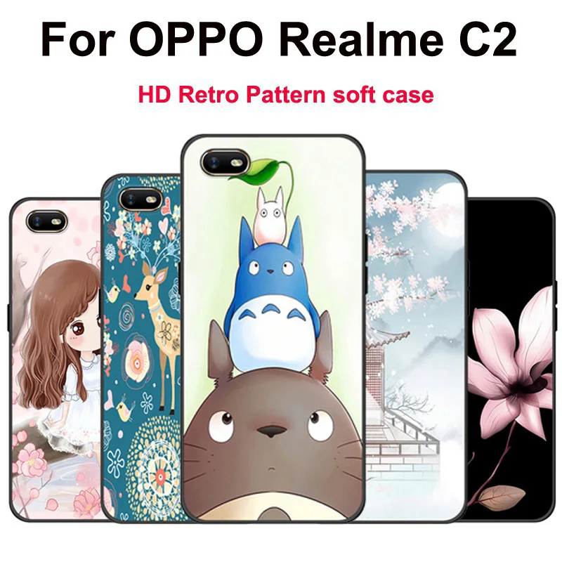 Soft TPU Silicone Back Case For OPPO Realme C2 Shockproof Back Cover shell For OPPO Realme C2 C 2 cases bumpe Real me C2 fundas
Soft TPU Silicone Back Case For OPPO Realme C2 Shockproof Back Cover shell For OPPO Realme C2 C 2 cases bumpe Real me C2 fundas