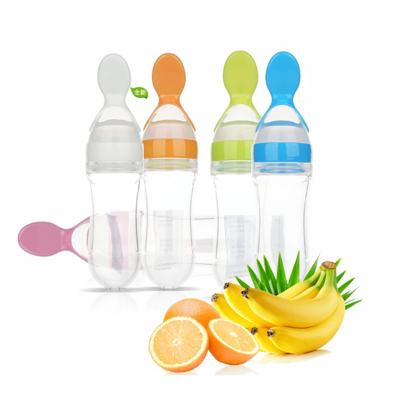 Baby Squeezing Feeding Spoon Silicone Training Scoop Rice Cereal Food Supplement Feeder Safe Tableware Medicine Extrusion Tools
Baby Squeezing Feeding Spoon Silicone Training Scoop Rice Cereal Food Supplement Feeder Safe Tableware Medicine Extrusion Tools