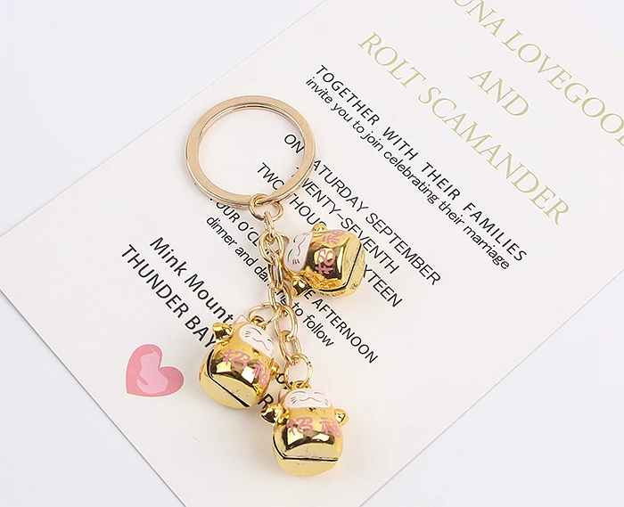Cartoon Fortune Cat Doraemon Cute Animal Doll Keychains Key Rings Women Car Bag Pendant Trinkets Key Chains D148
Cartoon Fortune Cat Doraemon Cute Animal Doll Keychains Key Rings Women Car Bag Pendant Trinkets Key Chains D148