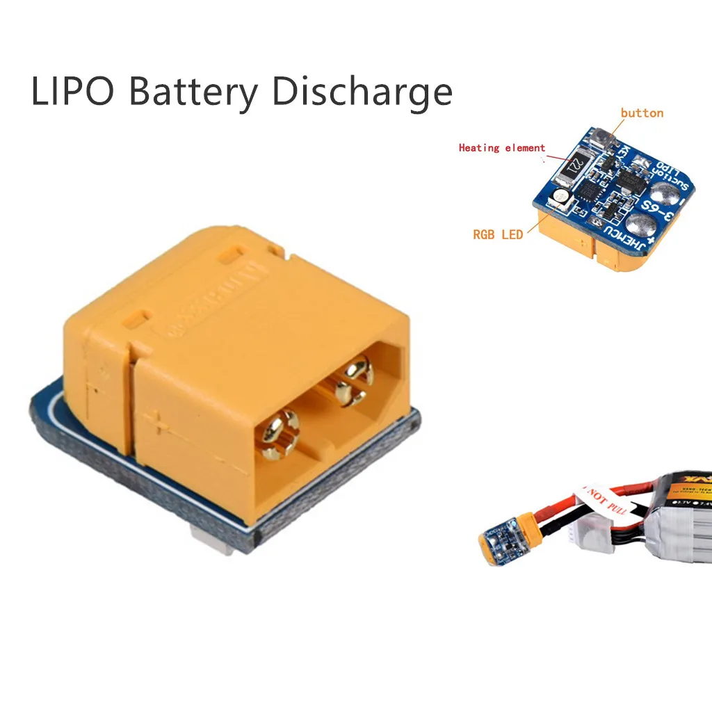 LIPO Suction Lithium Battery Discharger XT60 Plug For RC Drone Power Protection #%
LIPO Suction Lithium Battery Discharger XT60 Plug For RC Drone Power Protection #%