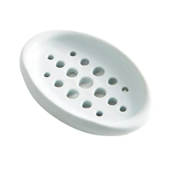Creative Oval Shape Soap Dish Tray Drain Silicone Soap Box for Shower Bathroom Kitchen (Blue)
Creative Oval Shape Soap Dish Tray Drain Silicone Soap Box for Shower Bathroom Kitchen (Blue)