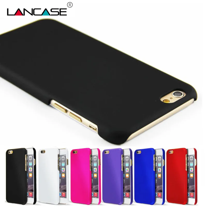 Чехол накладка LANCASE для iphone 6 7 8 Plus жесткий пластиковый чехол карамельных цветов X