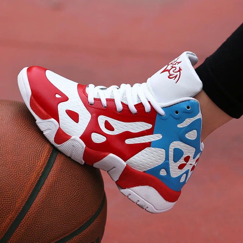 Children's Basketball Shoes Comfortable Boys High Top Sneakers Lace Up Mens Spring Autumn Sneakers Rubber Bottom Sport Shoes
Children's Basketball Shoes Comfortable Boys High Top Sneakers Lace Up Mens Spring Autumn Sneakers Rubber Bottom Sport Shoes