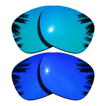 (Ice Blue Mirrored+Purple Mirrored Coating) 2-Pairs Polarized Replacement Lenses for Garage Rock 100% UVA & UVB Protection
(Ice Blue Mirrored+Purple Mirrored Coating) 2-Pairs Polarized Replacement Lenses for Garage Rock 100% UVA & UVB Protection