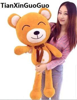 fillings toy large 120cm brown teddy bear plush toy good night smile bear soft doll hugging pillow birthday gift w2530
fillings toy large 120cm brown teddy bear plush toy good night smile bear soft doll hugging pillow birthday gift w2530