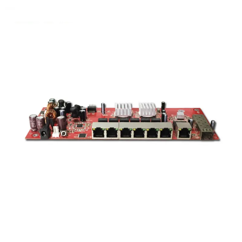 OEM/ODM Fiber PoE switch 48V 8 port 10/100Mbps poe switch pcb board for IP phone,IP camera outdoor wifi antenna
OEM/ODM Fiber PoE switch 48V 8 port 10/100Mbps poe switch pcb board for IP phone,IP camera outdoor wifi antenna