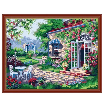 Frameless pictures Painting By Numbers DIY Digital Oil Painting On canvas Romantic 40x50cm The dream house Home arts Decoration
Frameless pictures Painting By Numbers DIY Digital Oil Painting On canvas Romantic 40x50cm The dream house Home arts Decoration