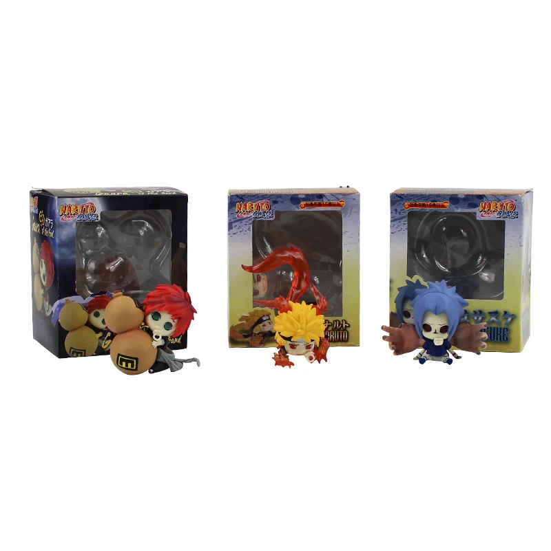 7cm 8 style Q Version Naruto Figure Uzumaki Naruto Uchiha Sasuke Gaara cartoon anime figure model toys for children gifts
7cm 8 style Q Version Naruto Figure Uzumaki Naruto Uchiha Sasuke Gaara cartoon anime figure model toys for children gifts