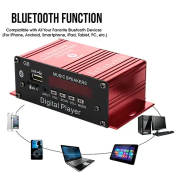 Vehemo 2CH LCD Display for Auto Power Amplifier Car Power Amplifier Power Amplifier Bluetooth Auto Car HIFI Audio Home Stereo 
Vehemo 2CH LCD Display for Auto Power Amplifier Car Power Amplifier Power Amplifier Bluetooth Auto Car HIFI Audio Home Stereo