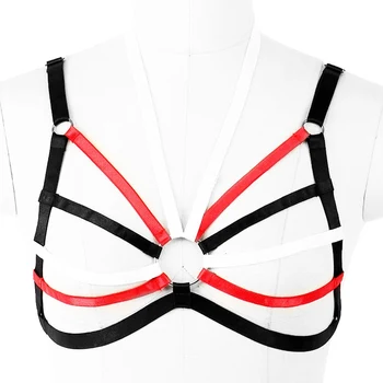 Body Cage for Women's Sexy Multicolor Strap Bra Lingerie Adjust Tops Goth Sexy Hollow Out Halloween Club Dance Festival Rave
Body Cage for Women's Sexy Multicolor Strap Bra Lingerie Adjust Tops Goth Sexy Hollow Out Halloween Club Dance Festival Rave