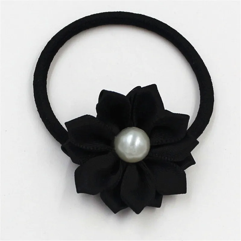 1pcs Hot Sale 2018 New Cute Pearl flower Elastics Hair Holders Bands Fashion Candy Rubber Bands Headwear Girl Hair Accessories 1pcs Hot Sale 2018 New Cute Pearl flower Elastics Hair Holders Bands Fashion Candy Rubber Bands Headwear Girl Hair Accessories