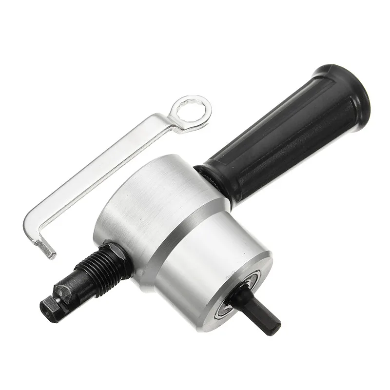 1Set Metal Cutting Double Head Sheet Nibbler Saw Cutter Tool Drill Attachment Tool Nibbler Sheet Metal Cut Attachment Tool
1Set Metal Cutting Double Head Sheet Nibbler Saw Cutter Tool Drill Attachment Tool Nibbler Sheet Metal Cut Attachment Tool