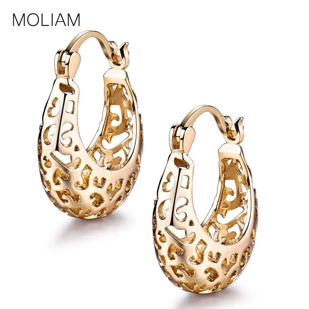 Hollow design 18k gold plating promise lady wedding snap closure hoop earrings factory direct sale free shipping E422b
Hollow design 18k gold plating promise lady wedding snap closure hoop earrings factory direct sale free shipping E422b
