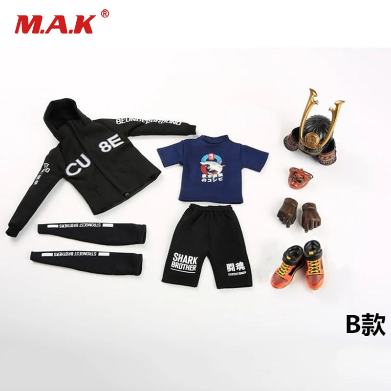 1/6 Japan Shark Brother Execunoner Strongest Brothers Clothing Sets Male Costume For 12" man Body Model
1/6 Japan Shark Brother Execunoner Strongest Brothers Clothing Sets Male Costume For 12" man Body Model
